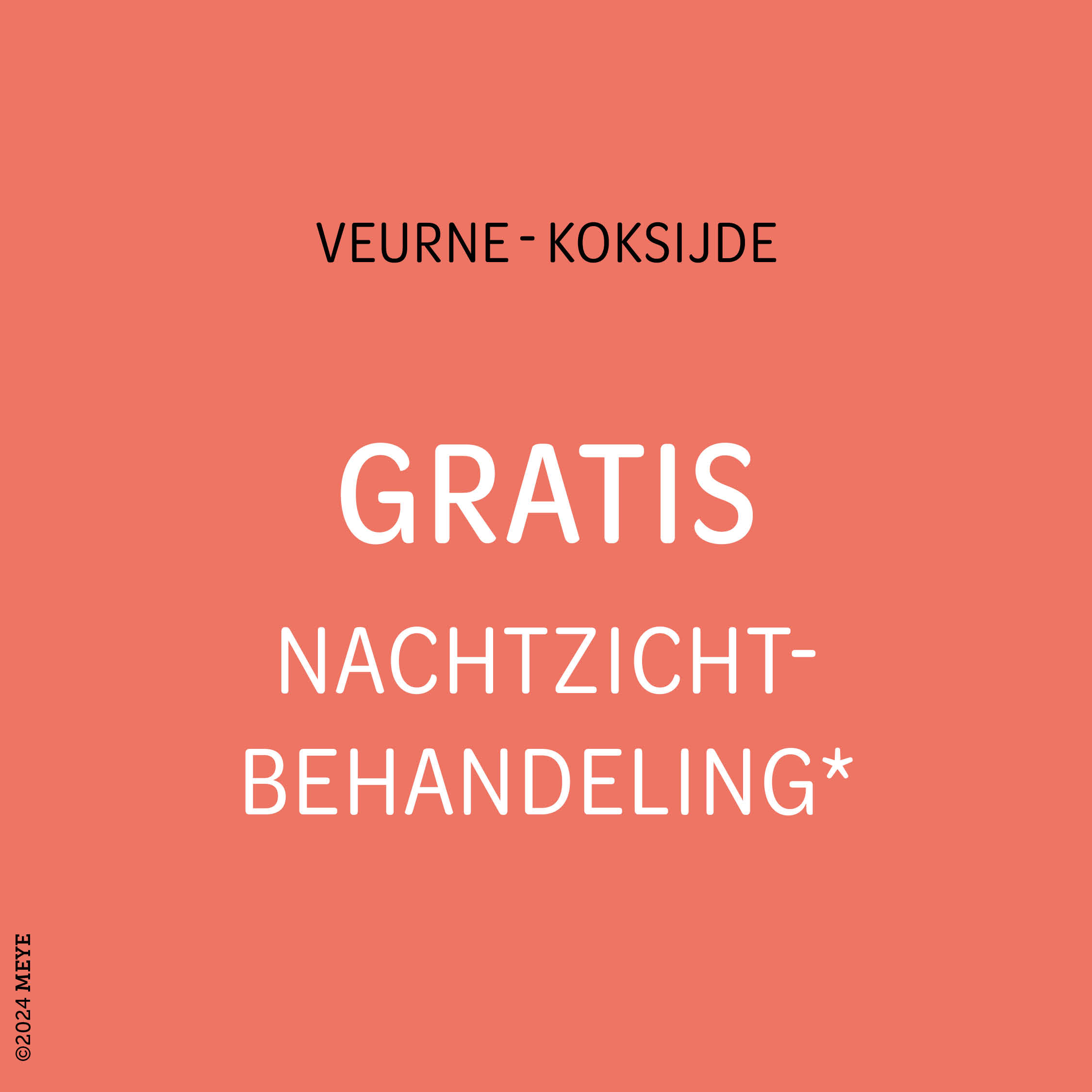 GRATIS Nachtzichtbehandeling